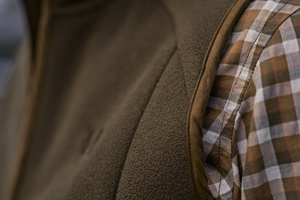 Sherpa-Fleeceweste für Damen Willow green – Härkila