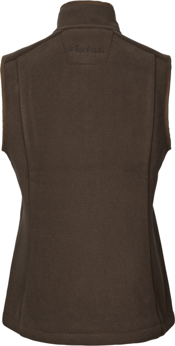 Sherpa-Fleeceweste Damen Demitasse brown – Härkila