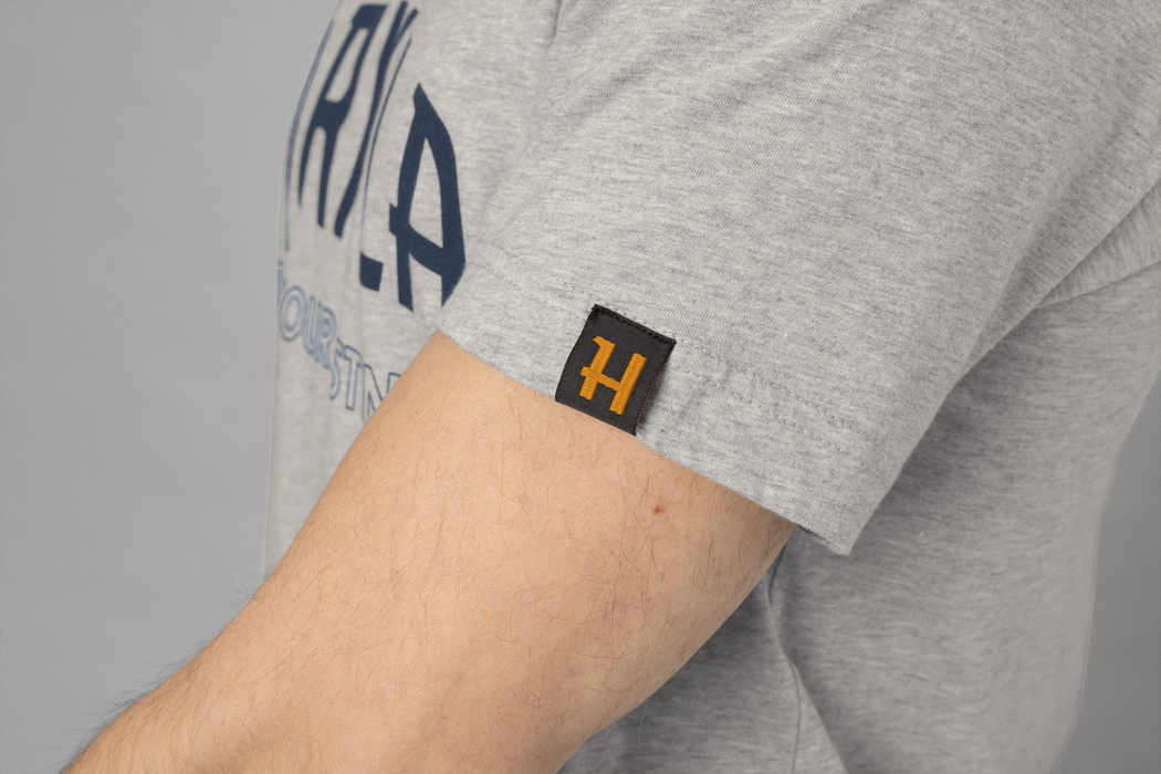 Modi Melange S/S T-Shirt Hellgrau Melange - Härkila
