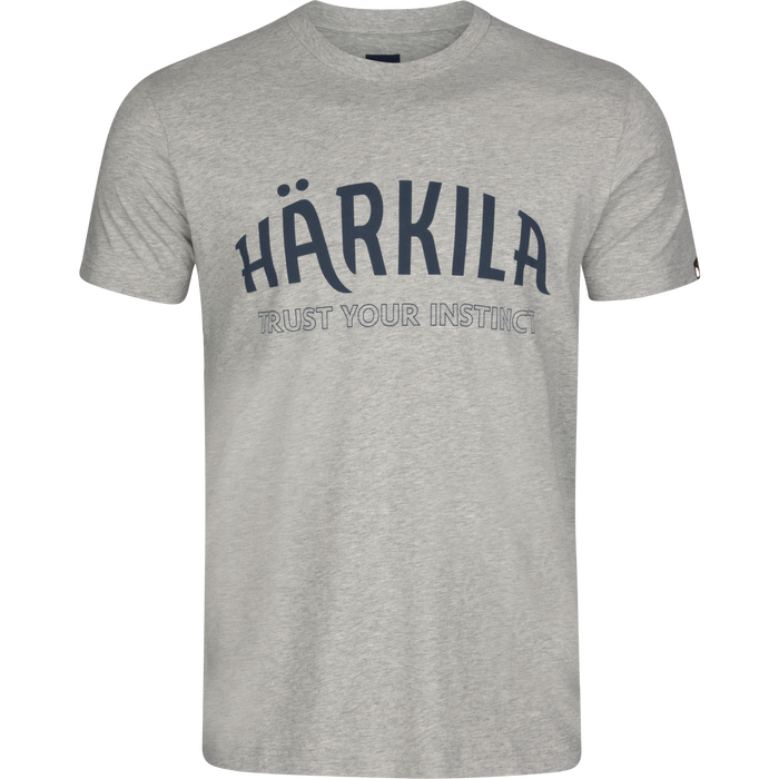 Modi Melange S/S T-Shirt Hellgrau Melange - Härkila