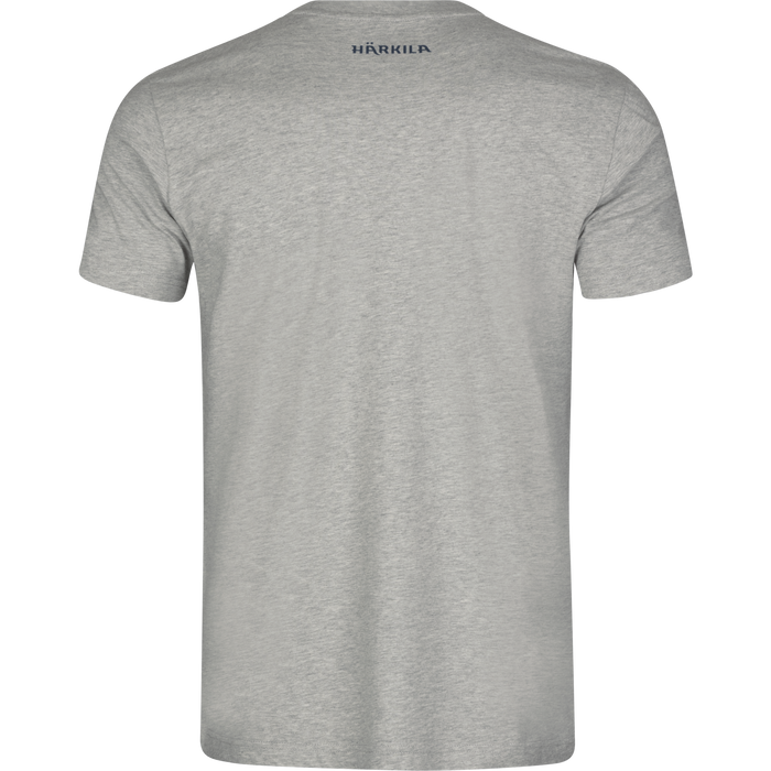 Modi Melange S/S T-Shirt Hellgrau Melange - Härkila