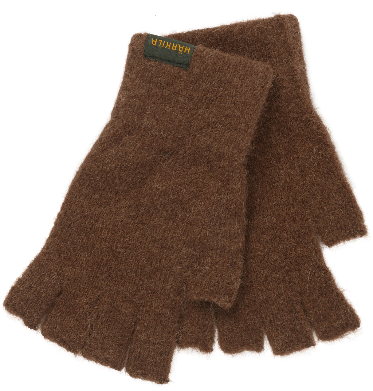Alpacka Half Finger Handschuhe - Pinecone Brown – Härkila