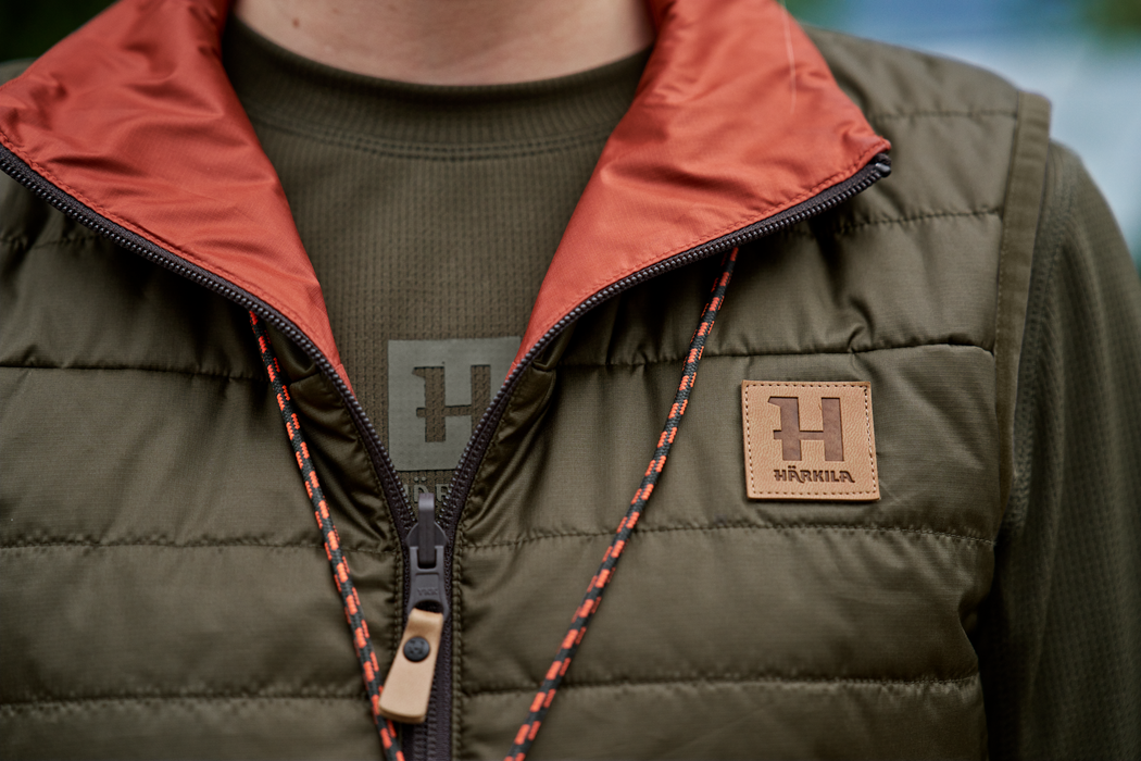 Kalix HSP Weste für Damen Willow green/Arabian spice - Härkila