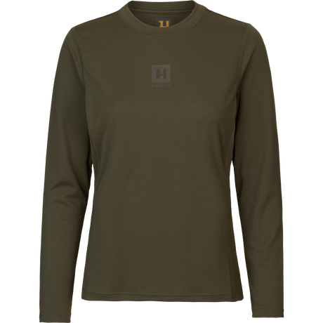 Instinct Langarm-T-Shirt Damen Willow green - Härkila