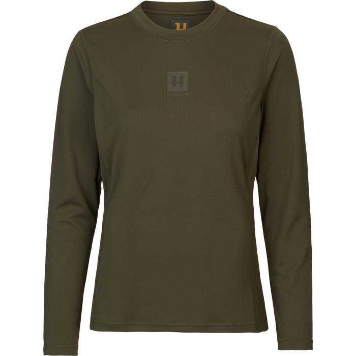 Härkila Instinct L/S T-Shirt W Willow Green - Härkila