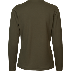 Instinct Langarm-T-Shirt Damen Willow green - Härkila