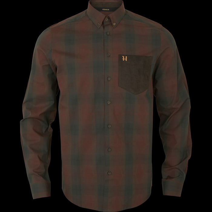 Akkan Hemd Burgundy - Härkila