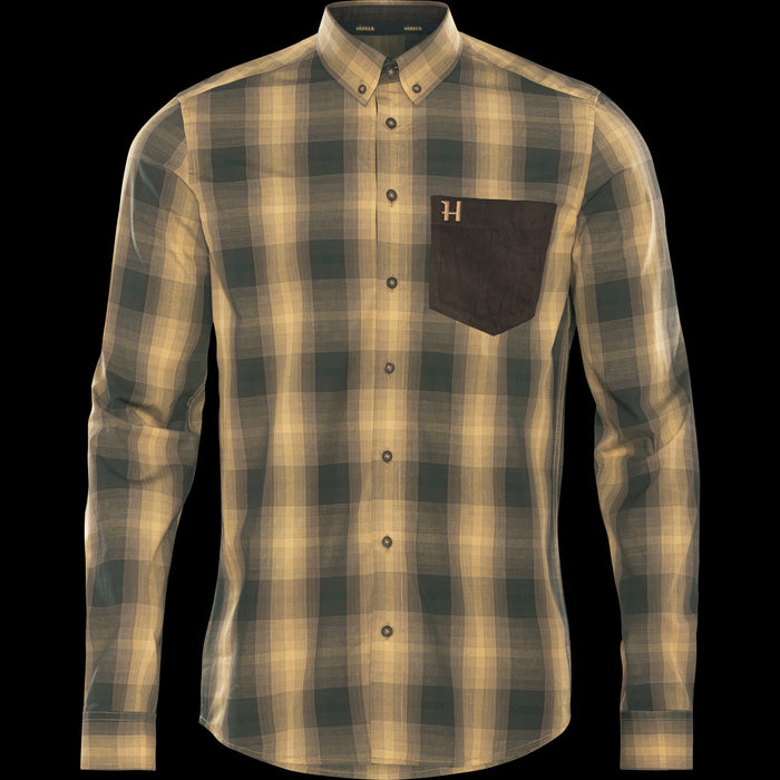 Akkan Hemd - Gelb/Schwarz - Härkila