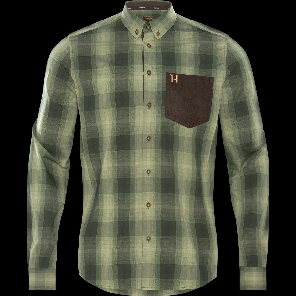 Akkan Hemd - Duffel green - Härkila