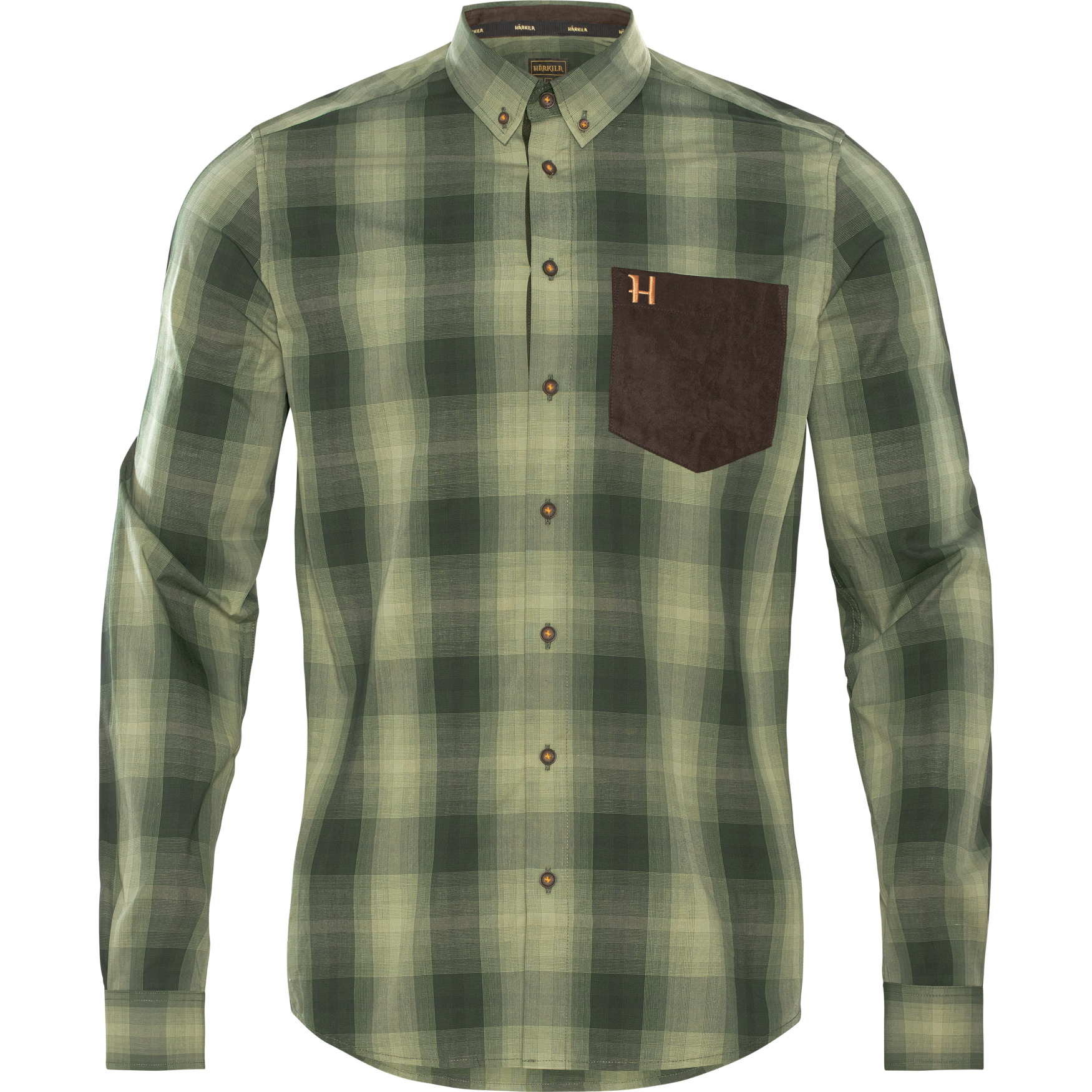 Akkan Hemd - Duffel green - Härkila