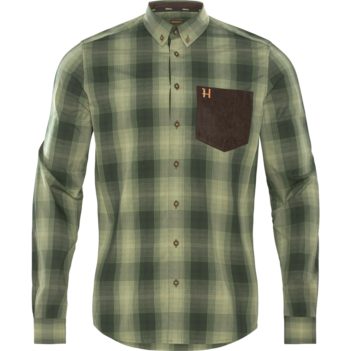 Akkan Hemd - Duffel green - Härkila