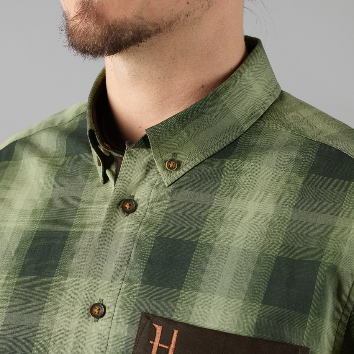 Akkan Hemd - Duffel green - Härkila