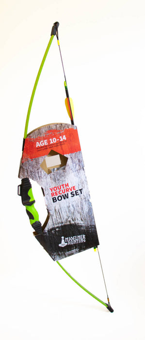 Tjalfe Recurve Bogen Set. Grün / Schwarz