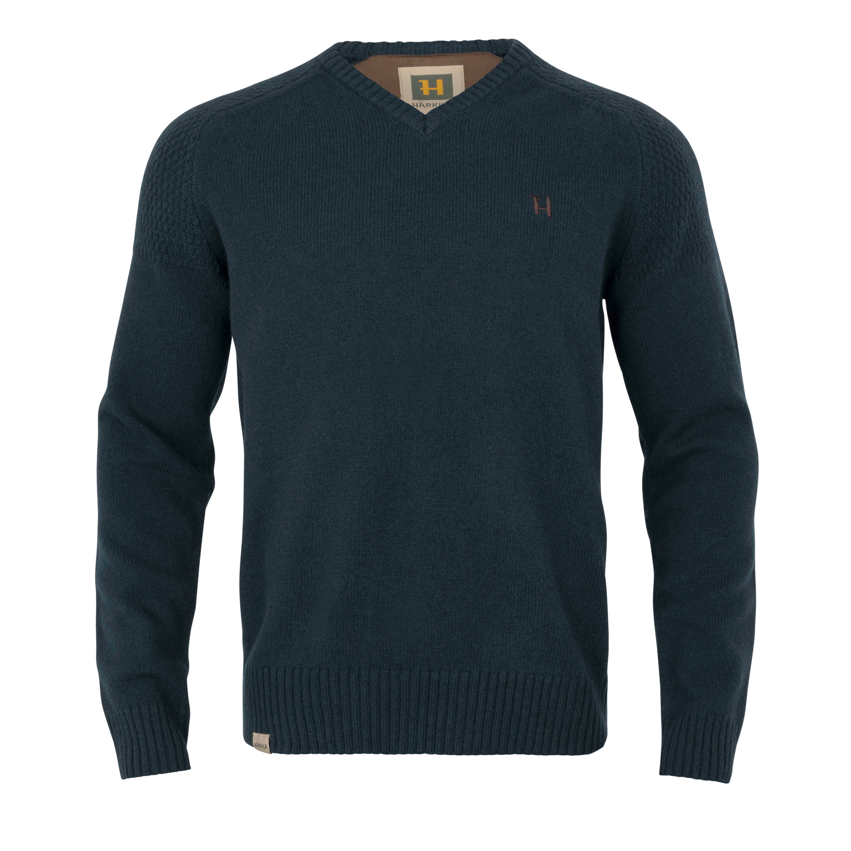 Vincent Merino V-Neck Pullover - Dark Navy – Härkila