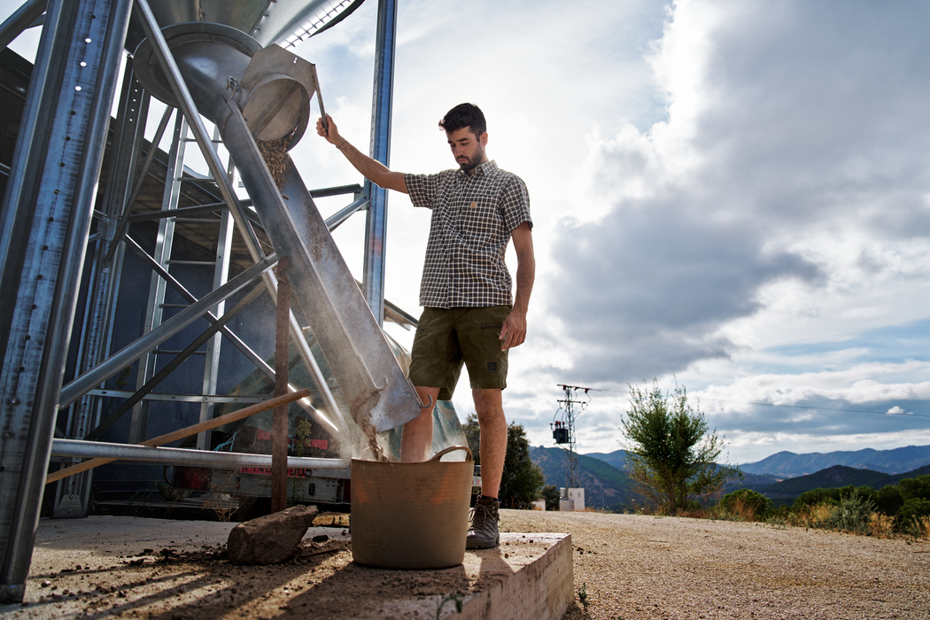 Härkila Fjell Shorts Dark olive/Willow green - Härkila