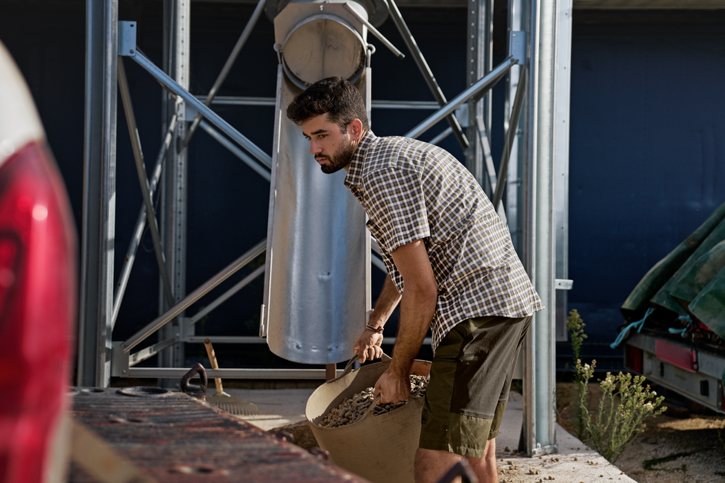 Härkila Fjell Shorts Dark olive/Willow green - Härkila