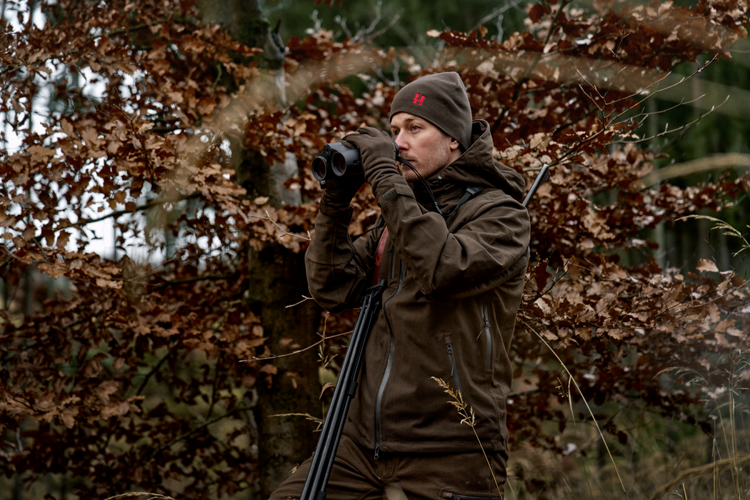 Aspire Wendejacke – Shadow brown/Rot – Härkila