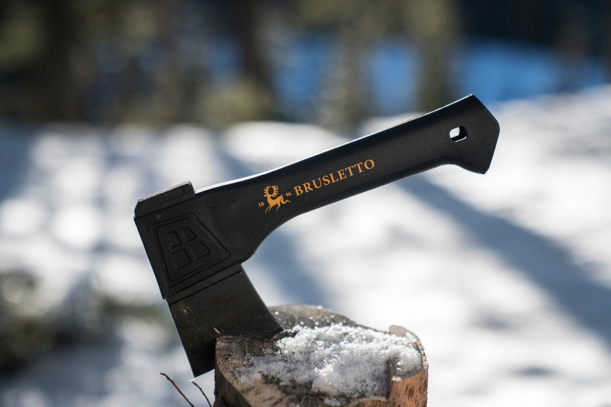 Axt Kikut 23 cm Schwarz/Grün S – Brusletto
