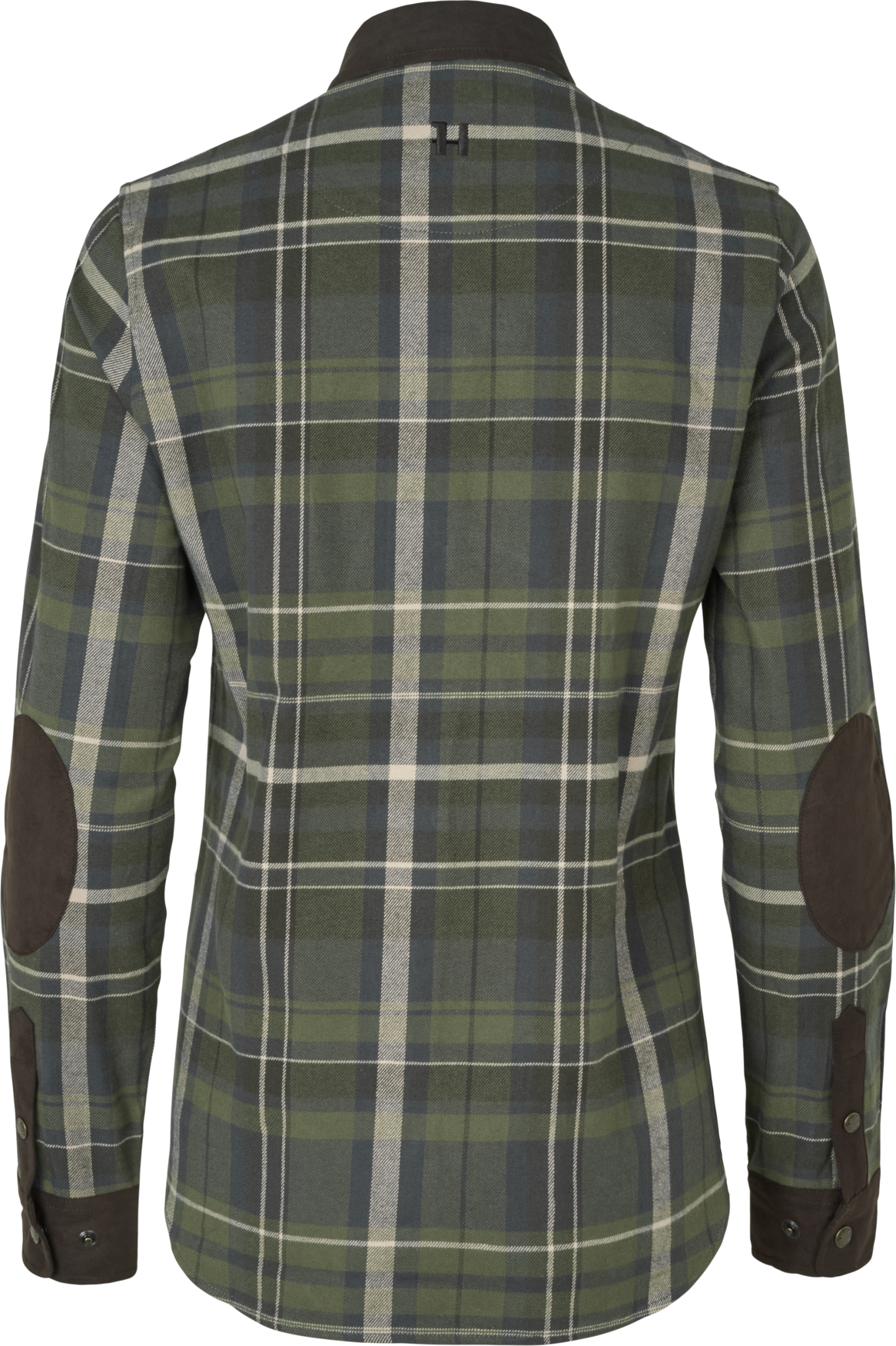 Pajala L/S Hemd Damen – Olive check – Härkila