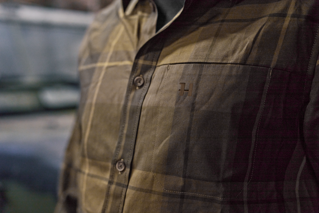 L/S Hemd Willow green check – Härkila