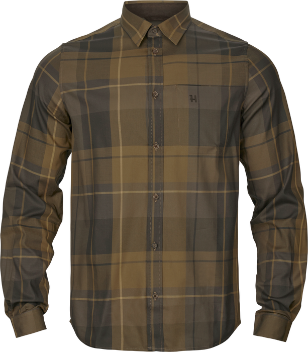L/S Hemd Willow green check – Härkila