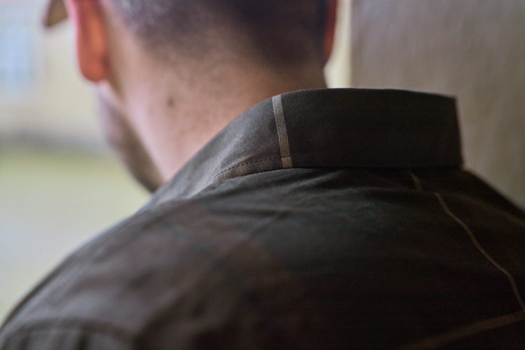 Akse Langarmhemd - Shadow brown check – Härkila