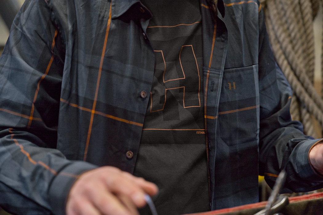 Akse Langarmhemd Blackberry check – Härkila