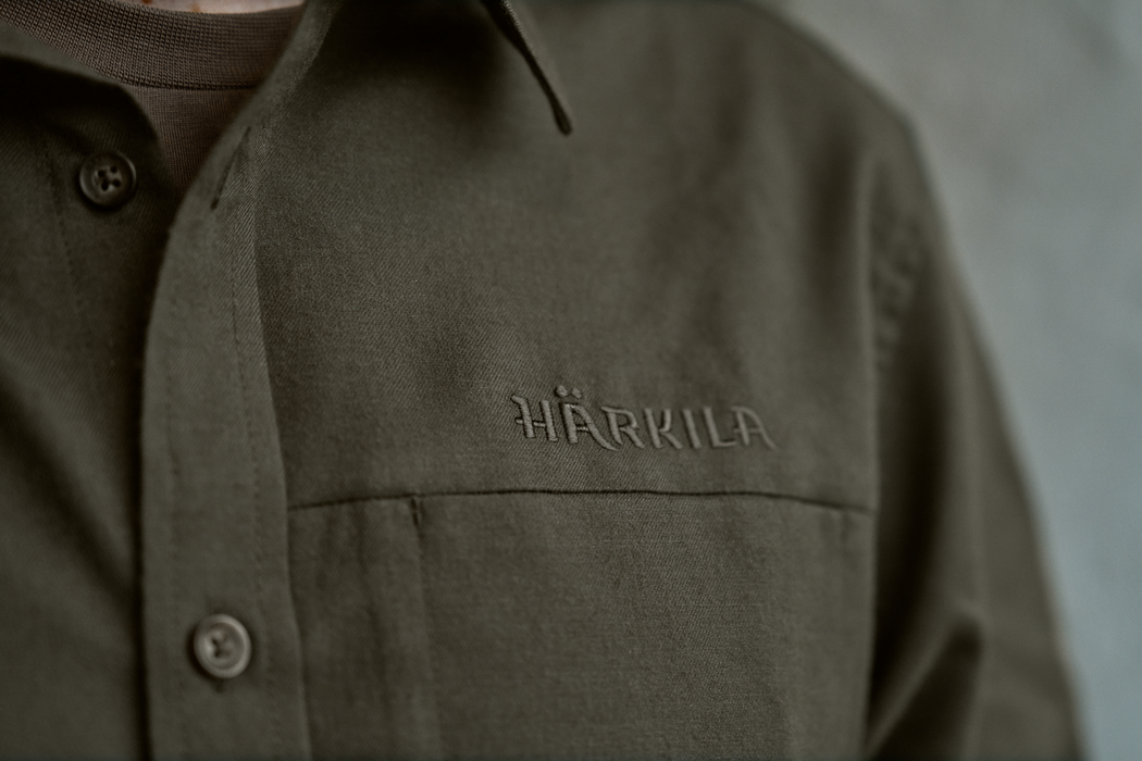 Alto Langarm-Hemd – Willow green – Härkila