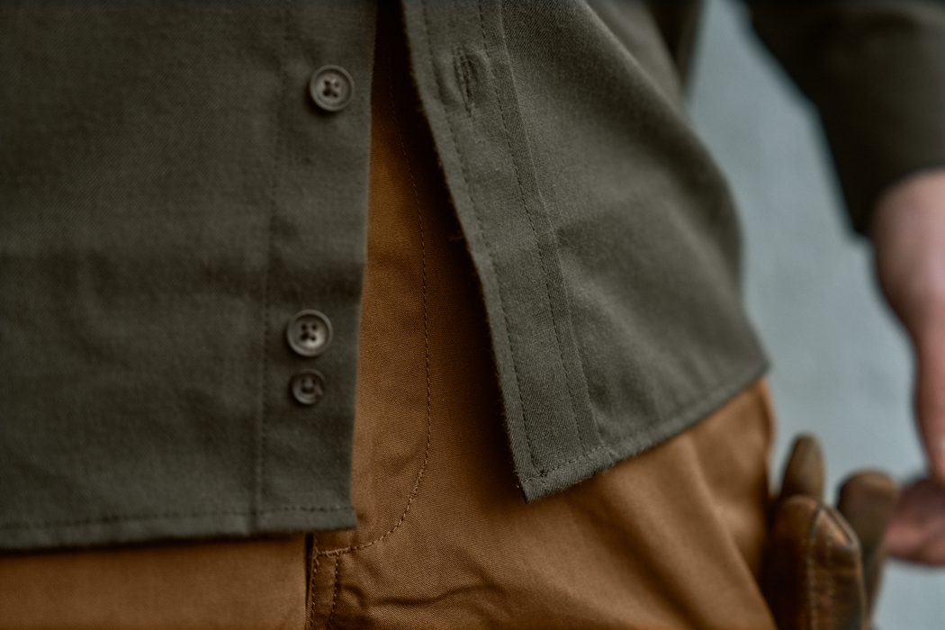 Alto Langarm-Hemd – Willow green – Härkila