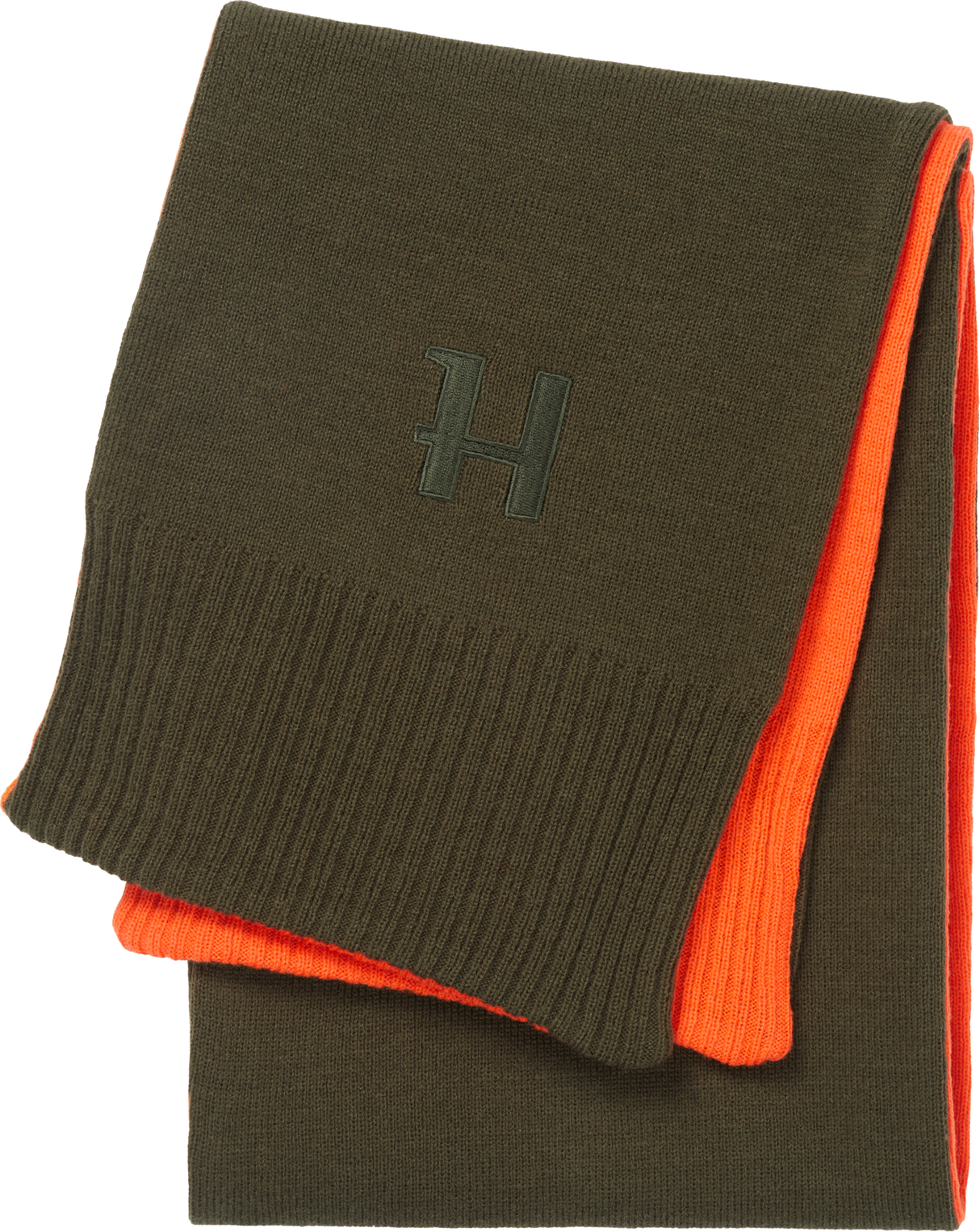 Wendbarer Schal Willow green/Orange – Härkila