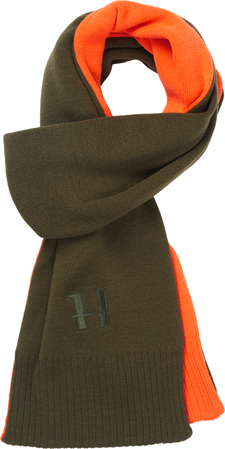 Wendbarer Schal Willow green/Orange – Härkila