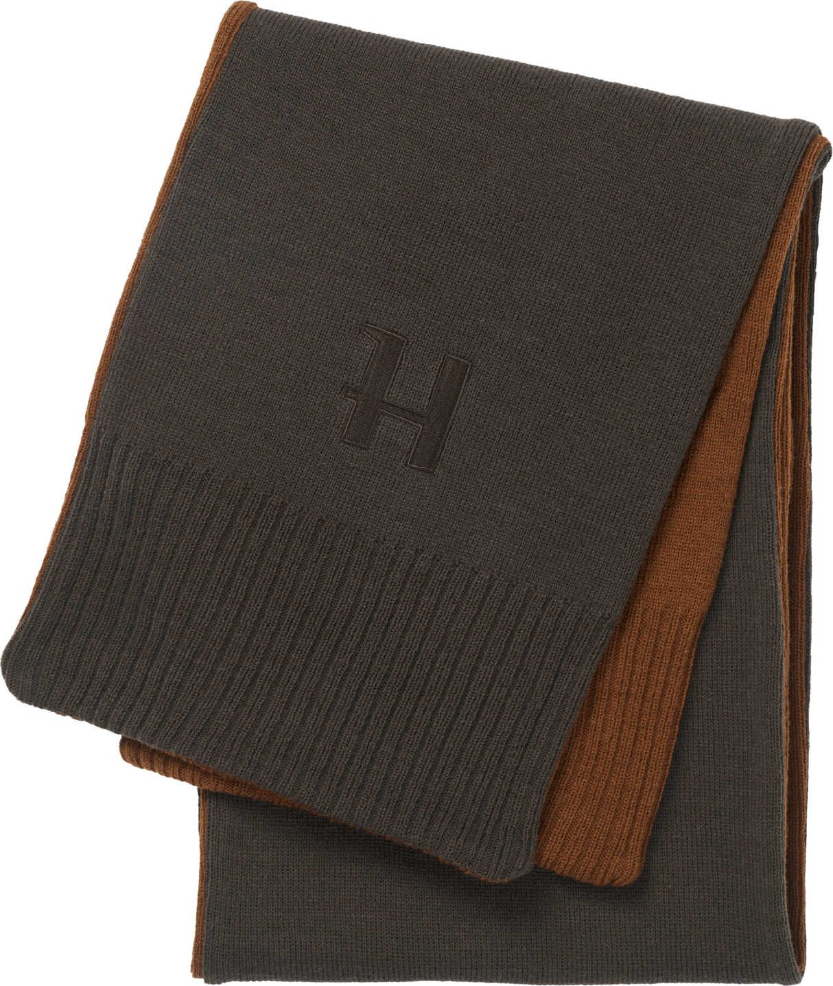 Wendbarer Schal Shadow brown/Rustique clay – Härkila