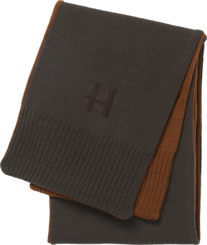 Wendbarer Schal Shadow brown/Rustique clay – Härkila