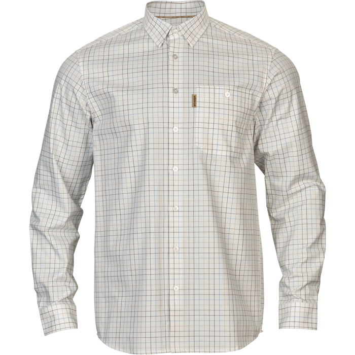 Portfield Langarmhemd - Naval blue - Härkila