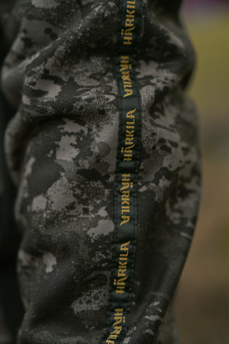 NOCTYX WSP Wende-Fleecejacke AXIS MSP®Schwarz/Willow green – Härkila