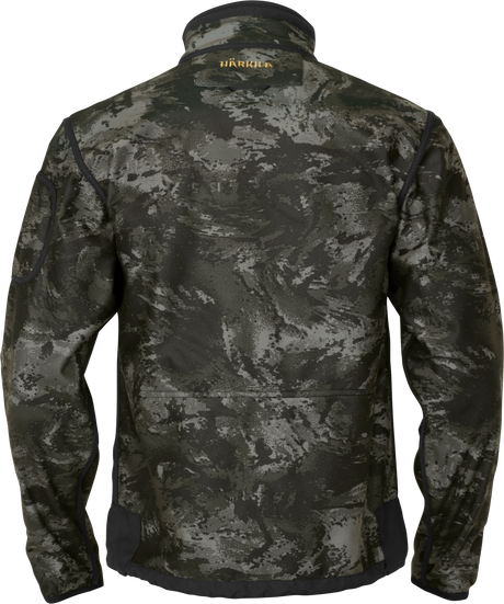 NOCTYX WSP Wende-Fleecejacke AXIS MSP®Schwarz/Willow green – Härkila