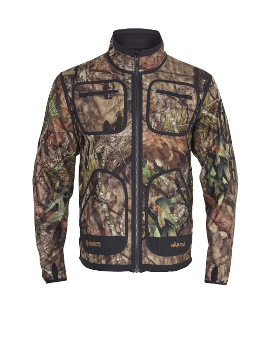 Mossy Kamko WSP Fleecejacke MossyOak®Break-up Country®/Schwarz - Härkila
