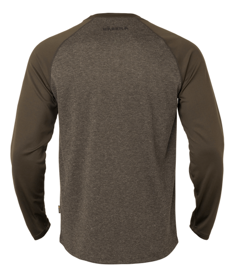 Kodiak CleverWool L/S t-shirt - Dark hunting green - Härkila
