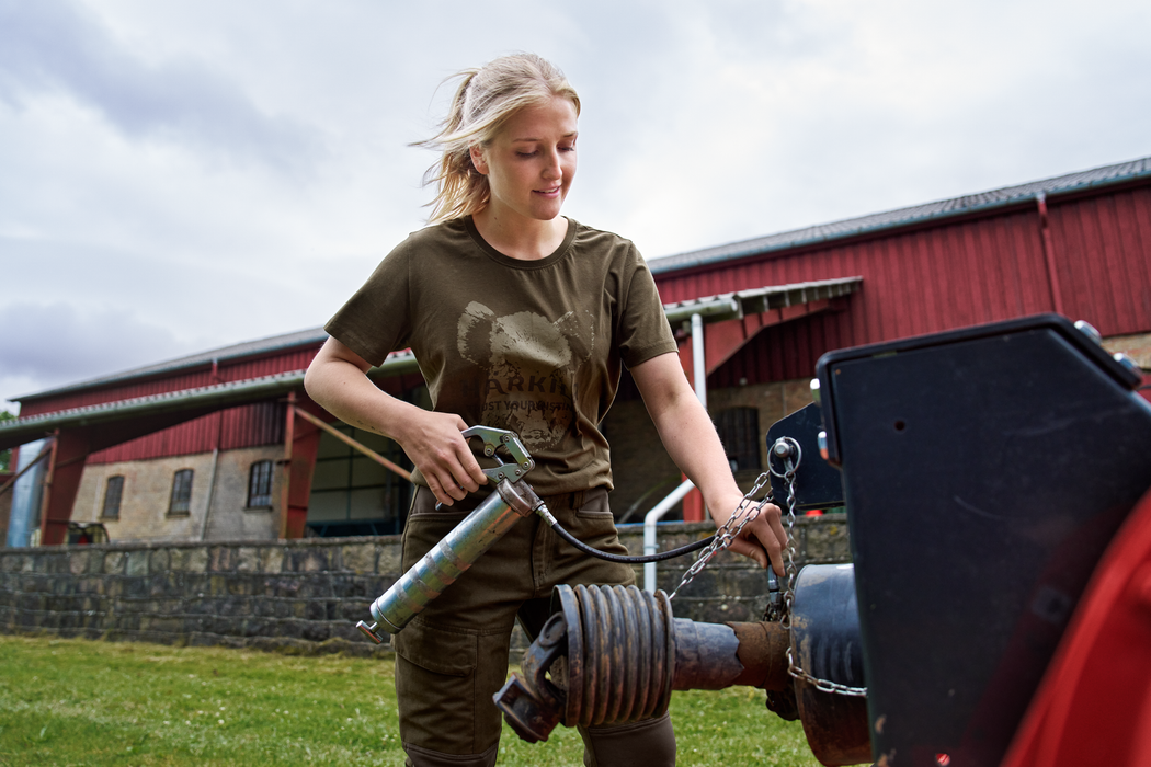 Wildboar S/S T-Shirt W Willow green - Härkila