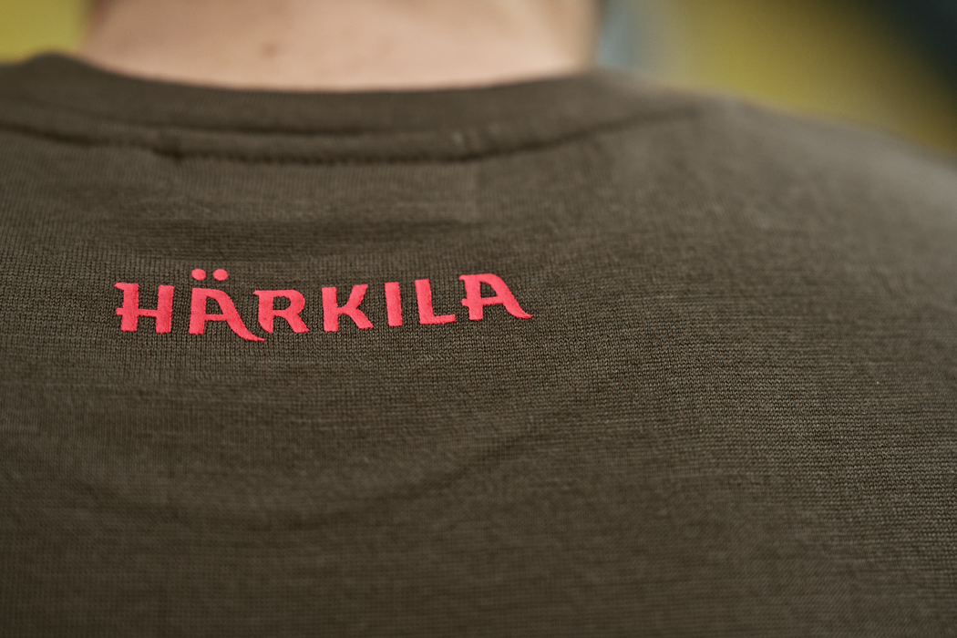 Game Kurzarm-T-Shirt Willow green Moose – Härkila