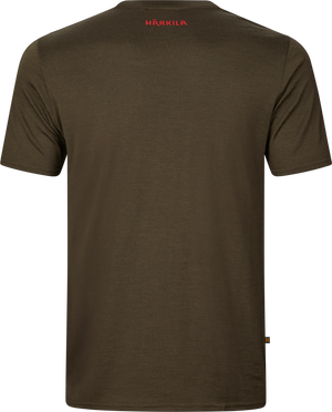 Game Kurzarm-T-Shirt Willow green Moose – Härkila