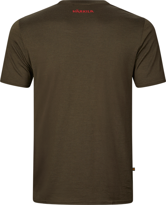 Game Kurzarm-T-Shirt Willow green Moose – Härkila