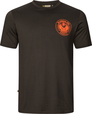 Game Kurzarm T-Shirt Shadow brown wildboar – Härkila