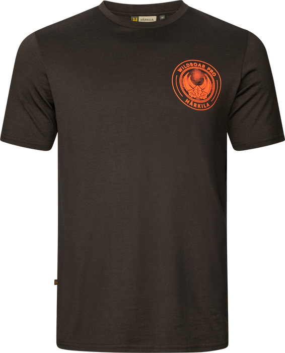 Game Kurzarm T-Shirt Shadow brown wildboar – Härkila