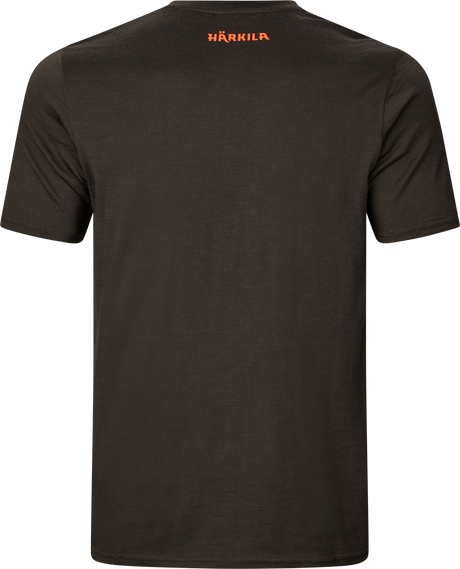 Game Kurzarm T-Shirt Shadow brown wildboar – Härkila