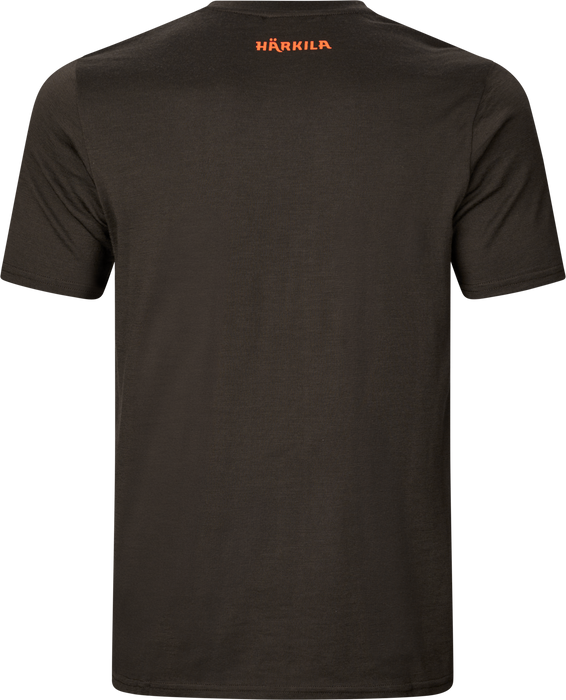 Game Kurzarm T-Shirt Shadow brown wildboar – Härkila