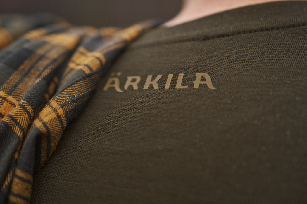 Game Langarmshirt – Willow green stag – Härkila