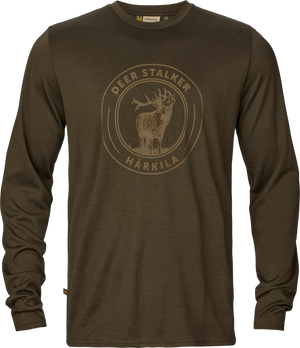 Game Langarmshirt – Willow green stag – Härkila