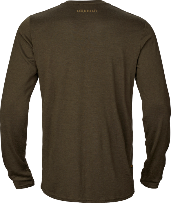 Game Langarmshirt – Willow green stag – Härkila
