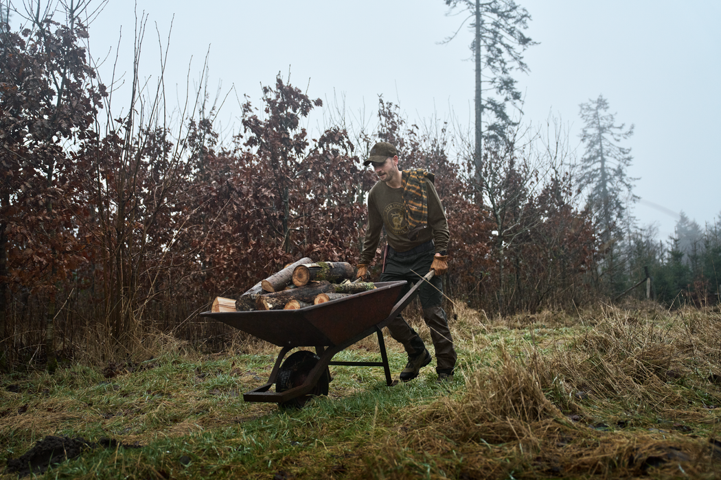 Game Langarmshirt – Willow green stag – Härkila